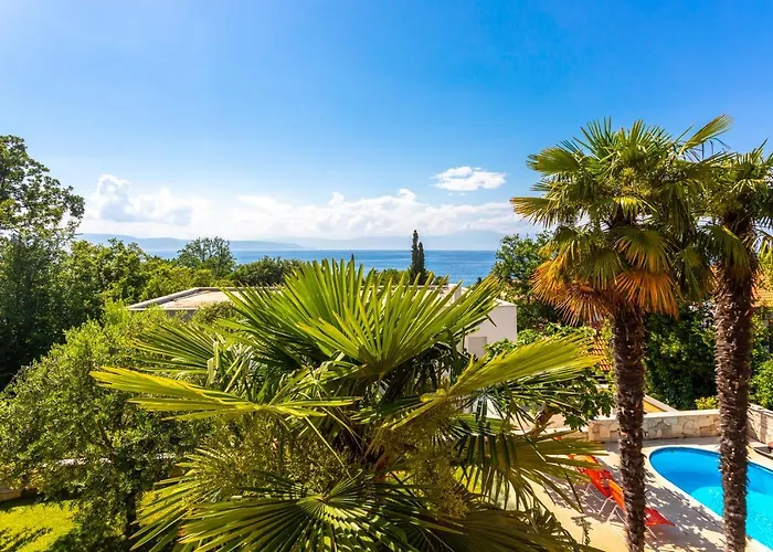 Mediterranean Terrace With Bbq, Swimming Pool And Sea View Apartment Njivice